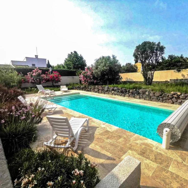 Villa avec piscine, clim et wifi - 7 pers. - FR-1-880-27 - Villa - 10