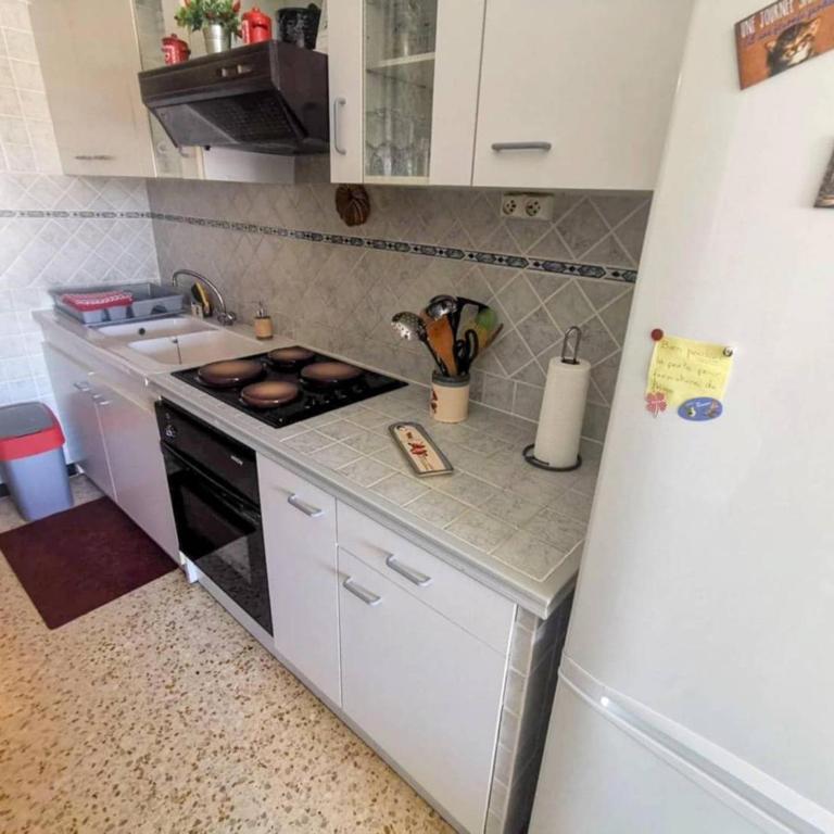Studio cabine avec parking, vue plage - 4 pers. - FR-1-880-58 - Studio - 4