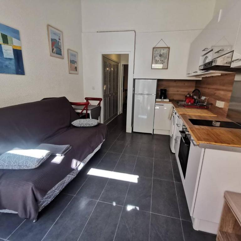 Appartement climatisé proche plage - 4 pers. - FR-1-880-71 - Appartement - 5