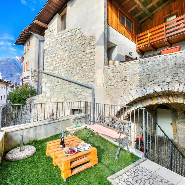 Casa Umberto near Lake Tenno - Happy Rentals - Appartement avec Balcon - 1