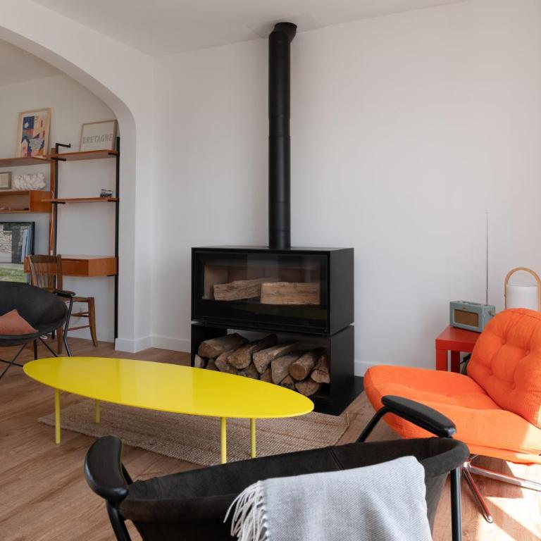 Ti Ar Mor, 100m plage,parking, wifi - Maison 3 Chambres - 4