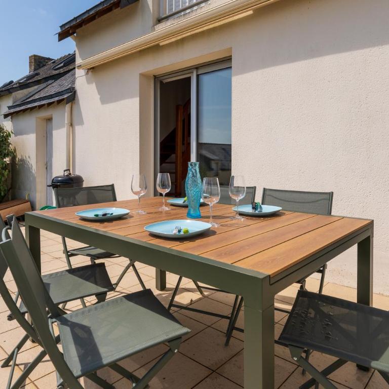 Ti Ar Mor, 100m plage,parking, wifi - Maison 3 Chambres - 20