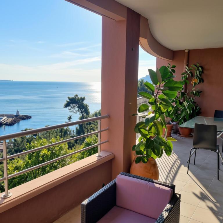 3 pièces avec vue mer exceptionnelle - changement de gestionnaire voir photos pour avis - Appartement 2 Chambres - 1