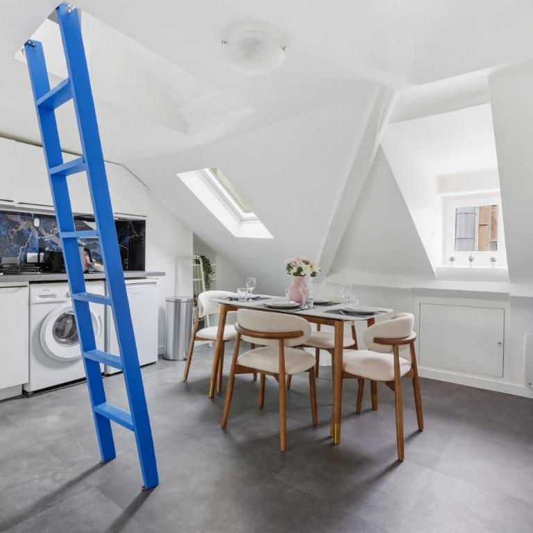 Paris Mezzanine Studio with Netflix - Le Marais - Studio - 13