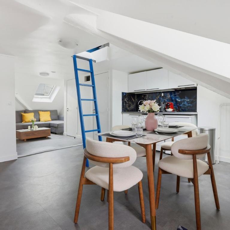 Paris Mezzanine Studio with Netflix - Le Marais - Studio - 10