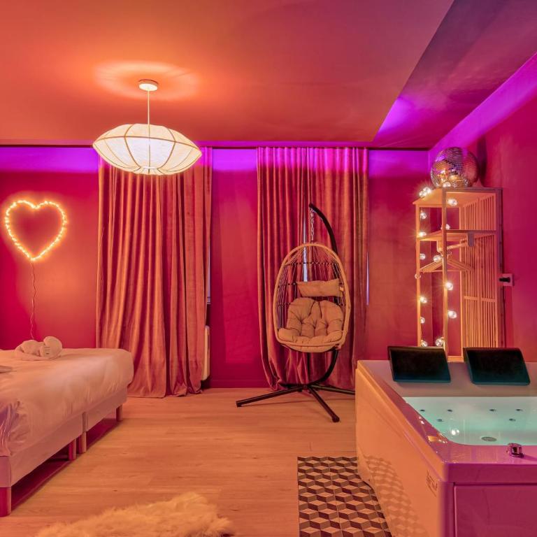 Expérience XXL immersive avec balnéo sauna et clim - Apartment - 29