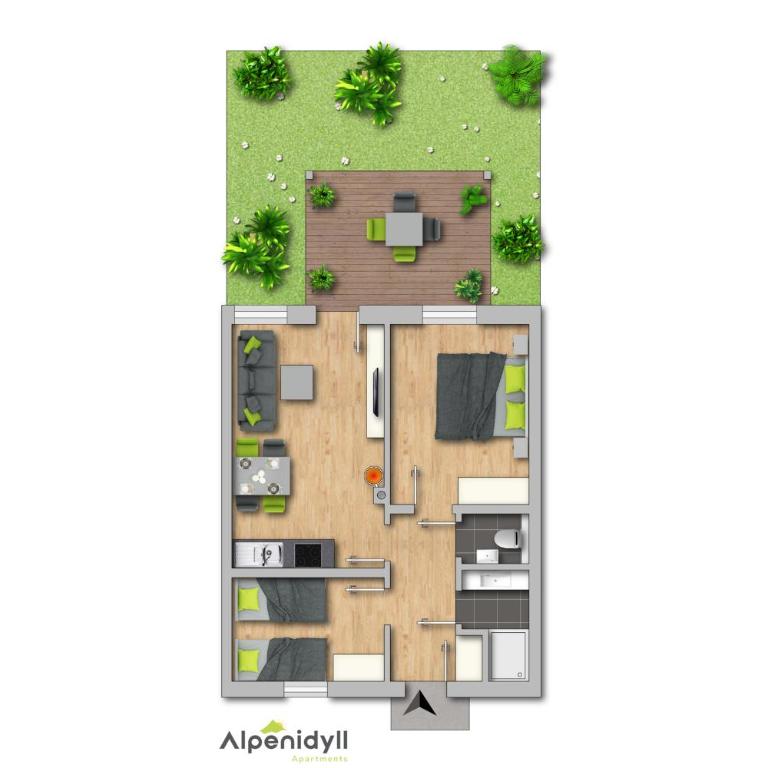 Happy Aich 1 by Alpenidyll Apartments - Apartment mit Terrasse - 12