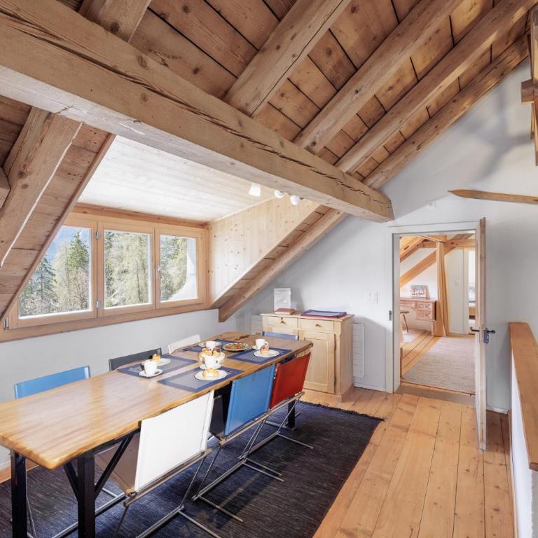 Chasa Uina 4,5 Dachwohnung - Apartment mit Aussicht und Balkon - 11
