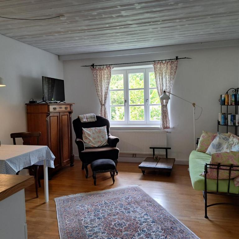 Ferienwohnungen im Lüftlmalereck, Mussldomahaus - Apartment mit Blick auf die Berge - 1