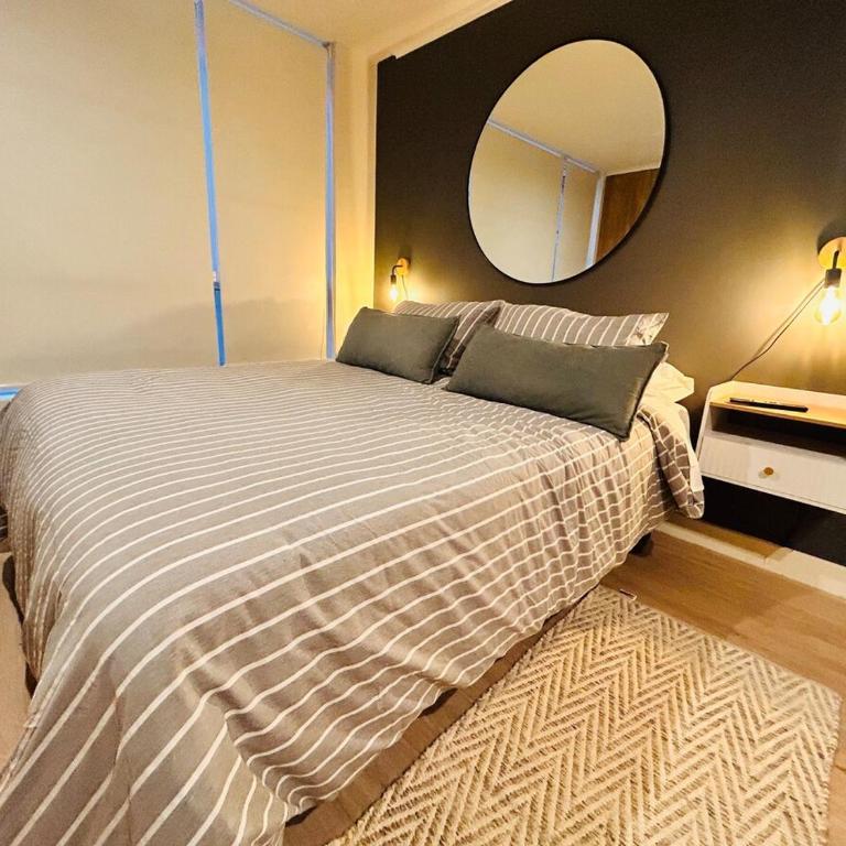 Depto estudio en Ñuñoa cerca barrio Italia - Apartamento de 1 dormitorio - 7