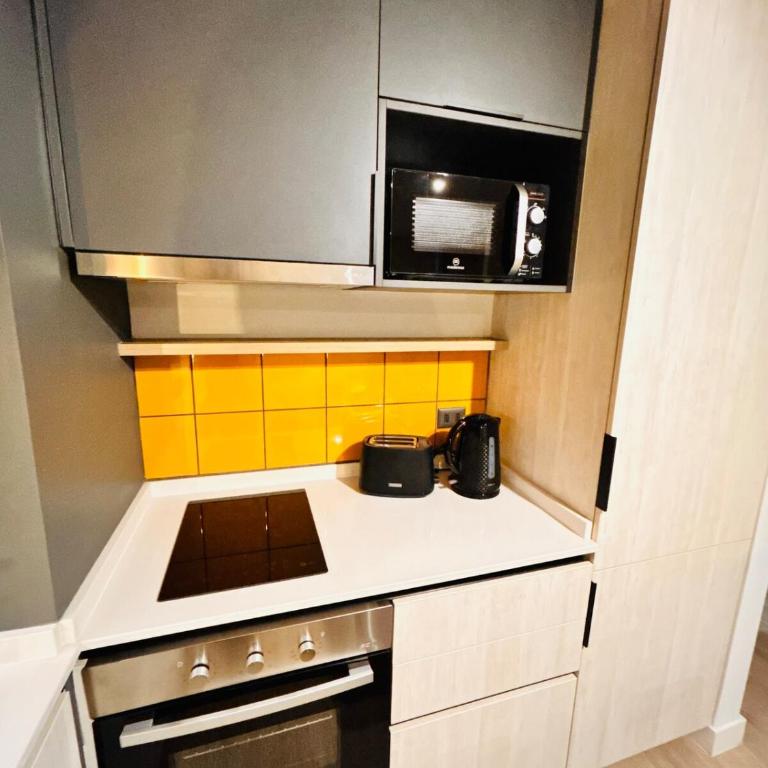 Depto estudio en Ñuñoa cerca barrio Italia - Apartamento de 1 dormitorio - 8