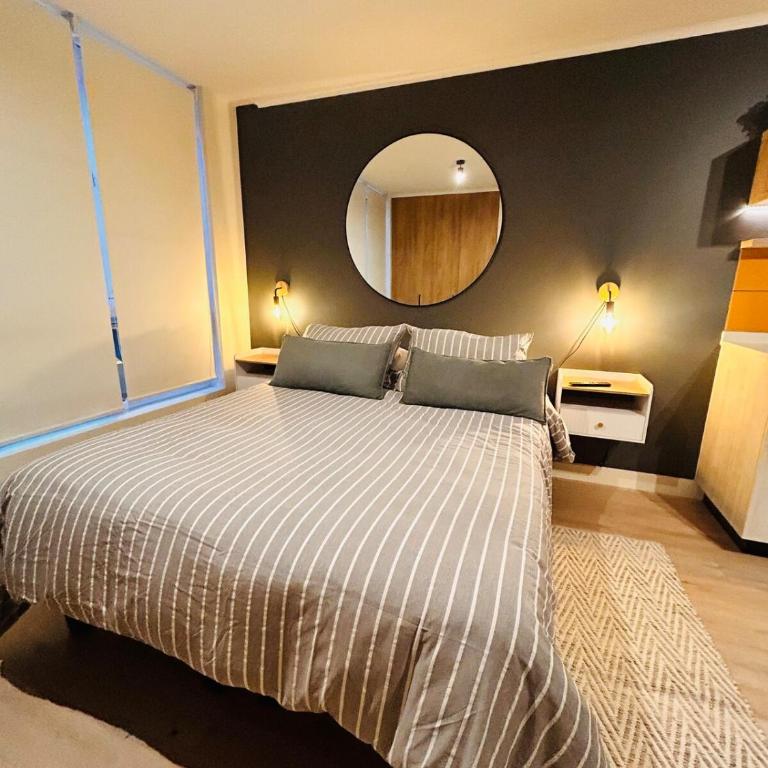 Depto estudio en Ñuñoa cerca barrio Italia - Apartamento de 1 dormitorio - 12