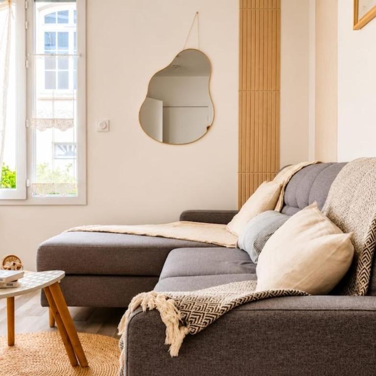 Parenthèse détox à 500m de la plage centre ville - Studio mit Schlafsofa - 7