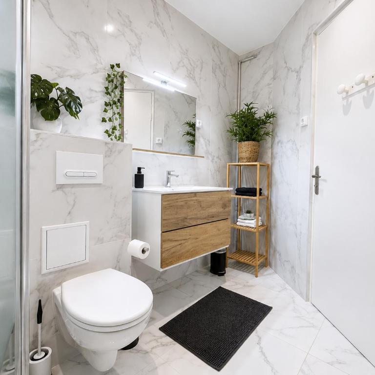 L'Échappée de Nice Riviera I Centre-ville I Climatisé I Proche Gare et Plage I Idéal Couple et Famille - Appartement 1 Chambre avec Balcon - 6
