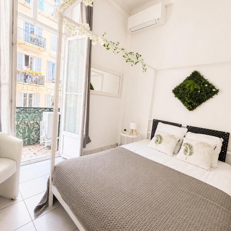 L'Échappée de Nice Riviera I Centre-ville I Climatisé I Proche Gare et Plage I Idéal Couple et Famille - Appartement 1 Chambre avec Balcon - 11