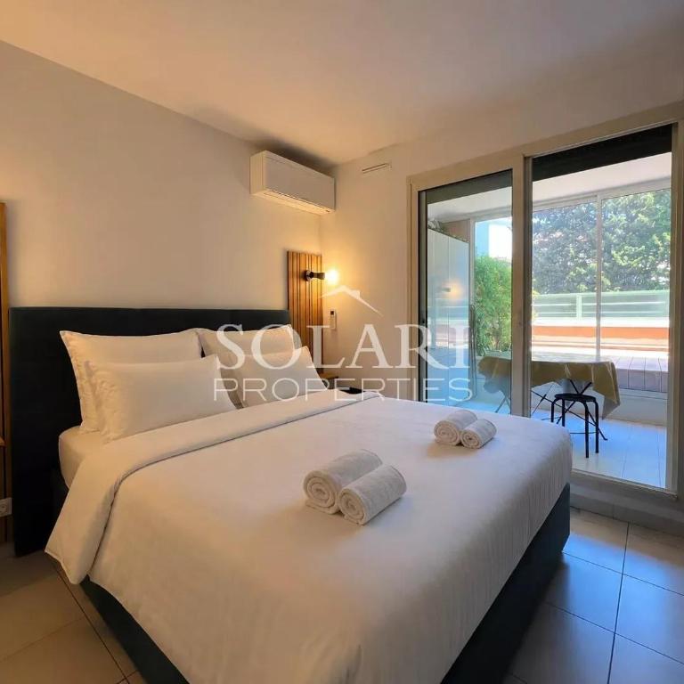 Terrace with sea view air conditioning garage beaches & shops - Appartement - 9