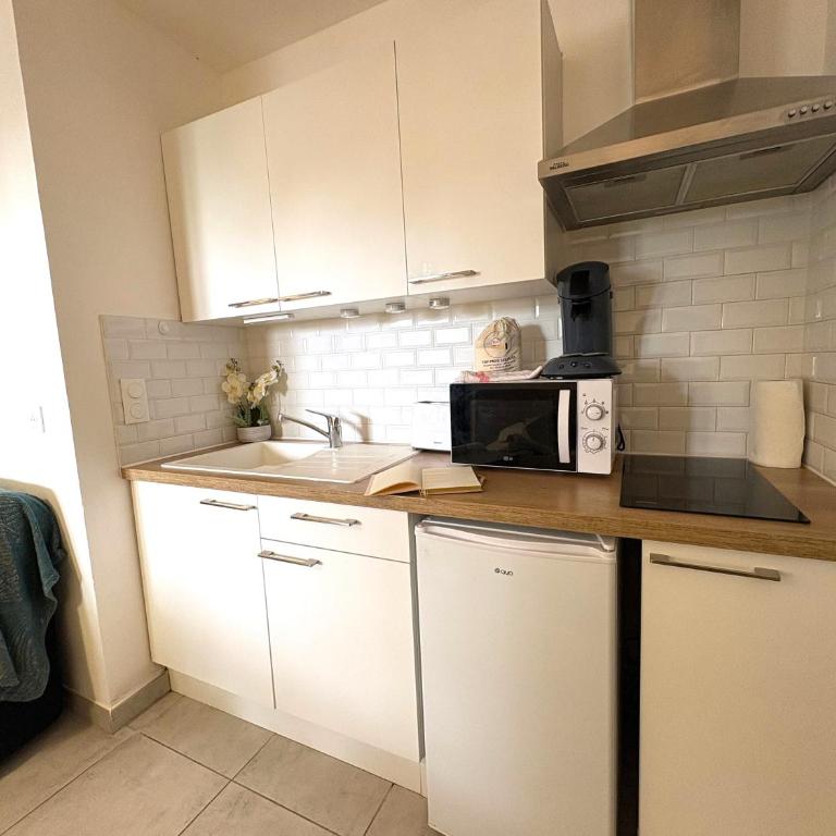 Amazone 1 Studio Cosy Centre & Plages Clim Wifi Top ProsConciergerie - Studio - 9