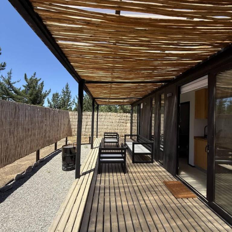 Fiora Lodge - Cabaña 4 personas Terraza Parilla Wifi Cocina Fogón - Chalet - 12