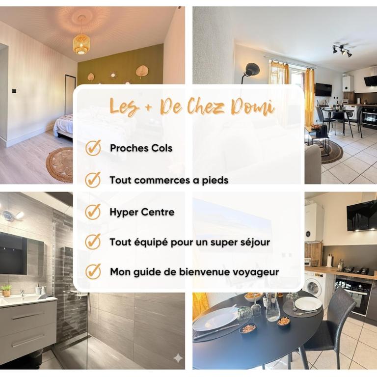 Le Domi Hyper Centre Proche Cols Stations - Appartement 1 Chambre - 26