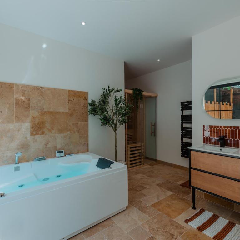 L'échappée Mancelle - Sauna & Balnéo - Appartement 1 Chambre - 16