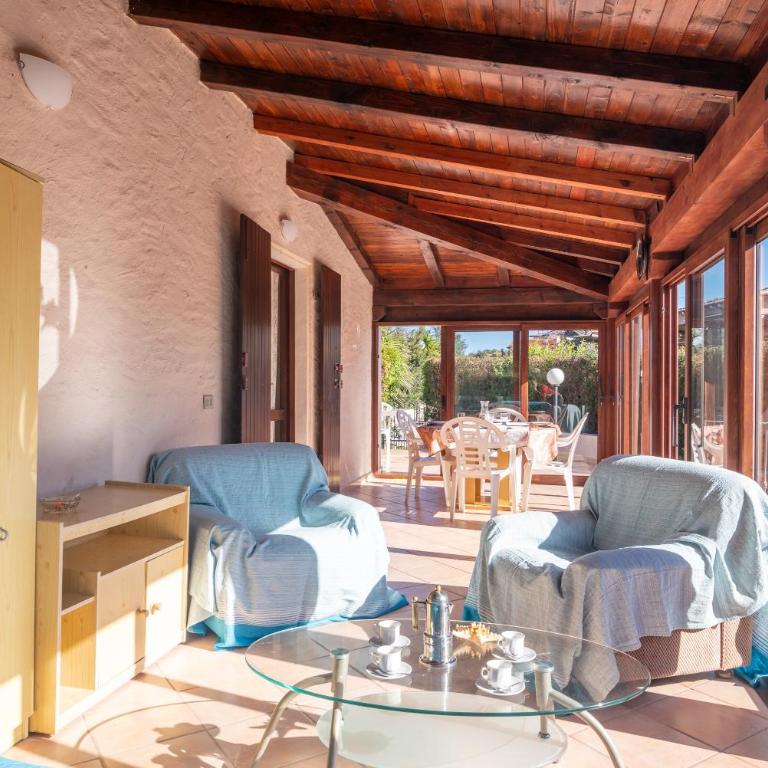 Trilocale rosa Tamerici - Two-Bedroom Deluxe Apartment with Garden View - 14