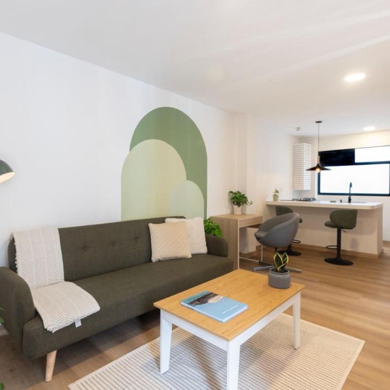 Amaru Suites Salento - Apartamentos con Jacuzzi y Vistas al Bosque - Deluxe One-Bedroom Apartment with Garden View - 4