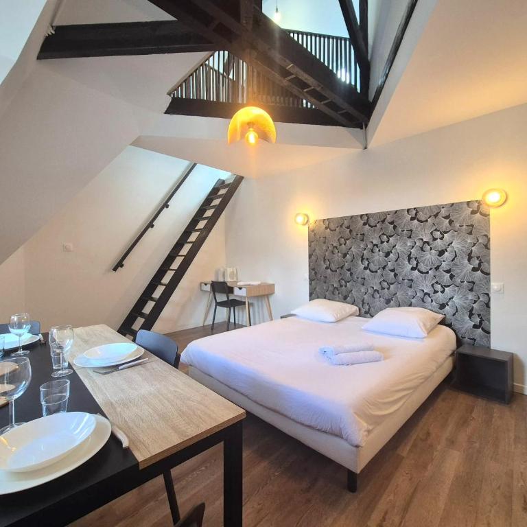 La Mezzanine - Vue Cathédrale de Reims - Apartment mit 2 Schlafzimmern - 2