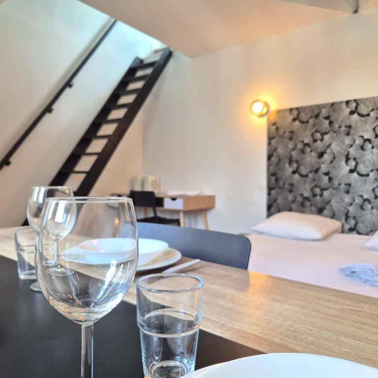 La Mezzanine - Vue Cathédrale de Reims - Apartment mit 2 Schlafzimmern - 11