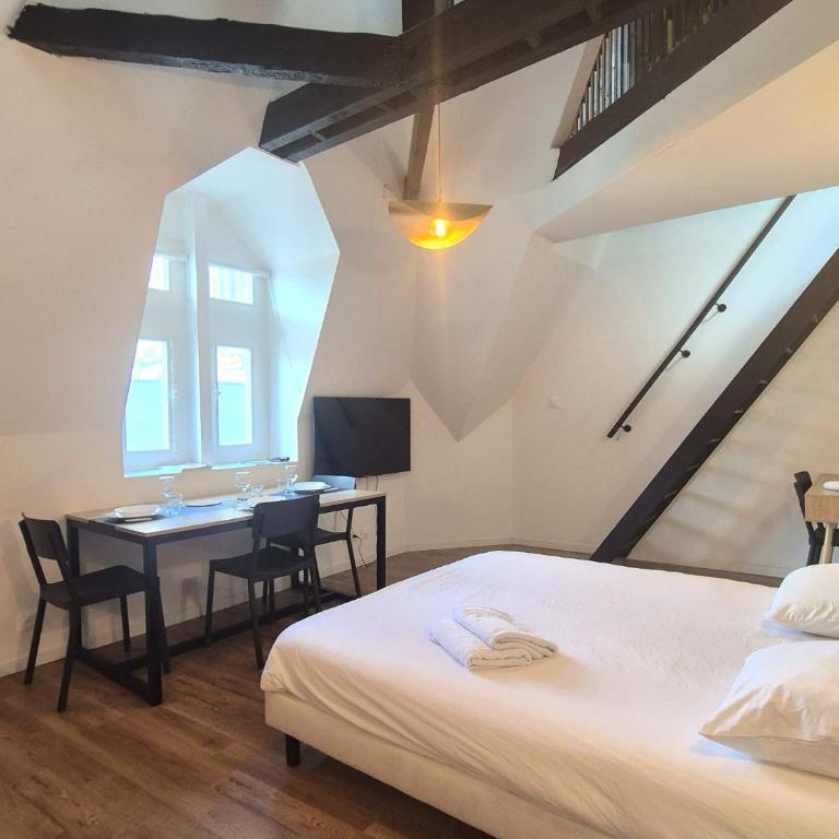 La Mezzanine - Vue Cathédrale de Reims - Apartment mit 2 Schlafzimmern - 17