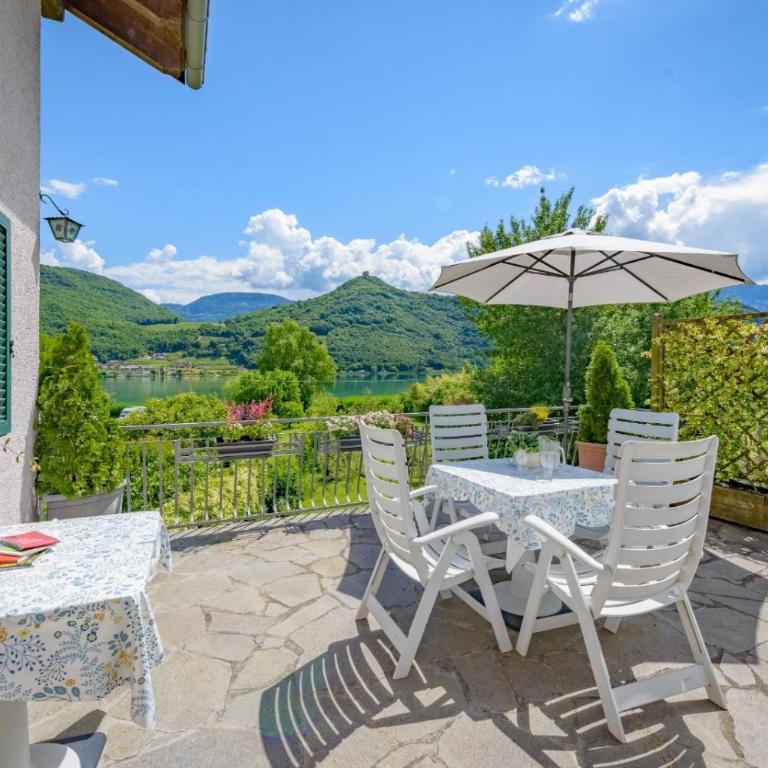 Ferienwohnung Seespiegel direkt am Kalterer See - Appartamento con Vista Lago - 12