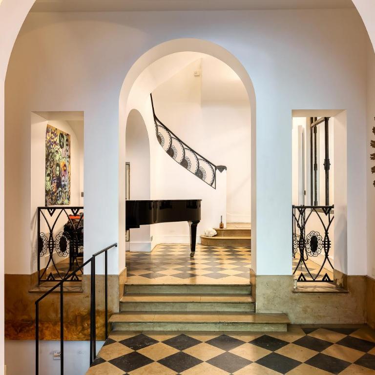 Par056 - Mansion-Style Apartment by Parc Monceau - Villa - 9