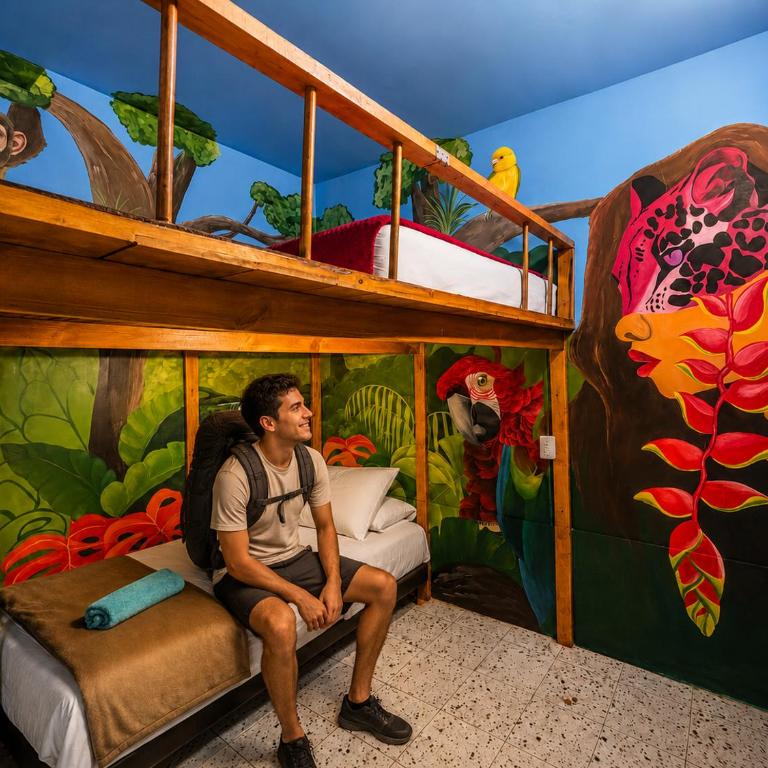Lienzo Hostal Popayán - Litera en habitación compartida mixta - 7