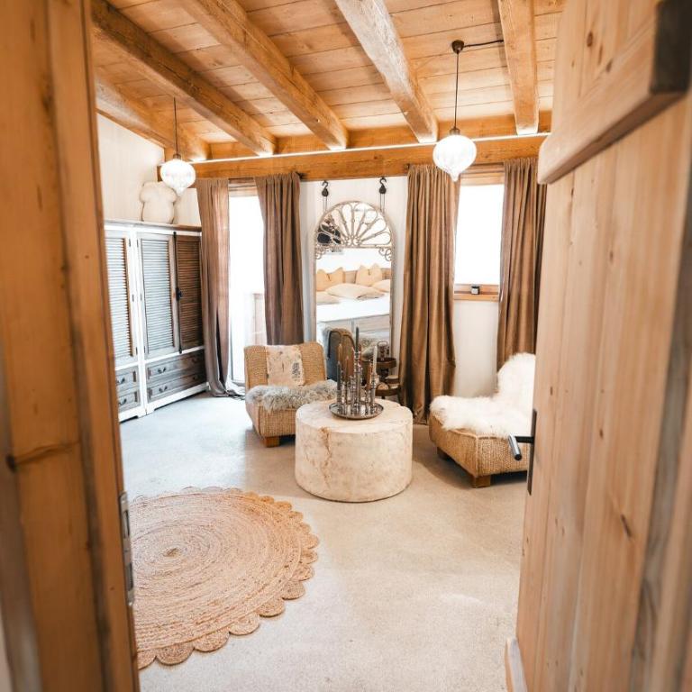 K Style Chalet Alpine Loft with Private Sauna - Apartment mit 3 Schlafzimmern und Bergblick - 12
