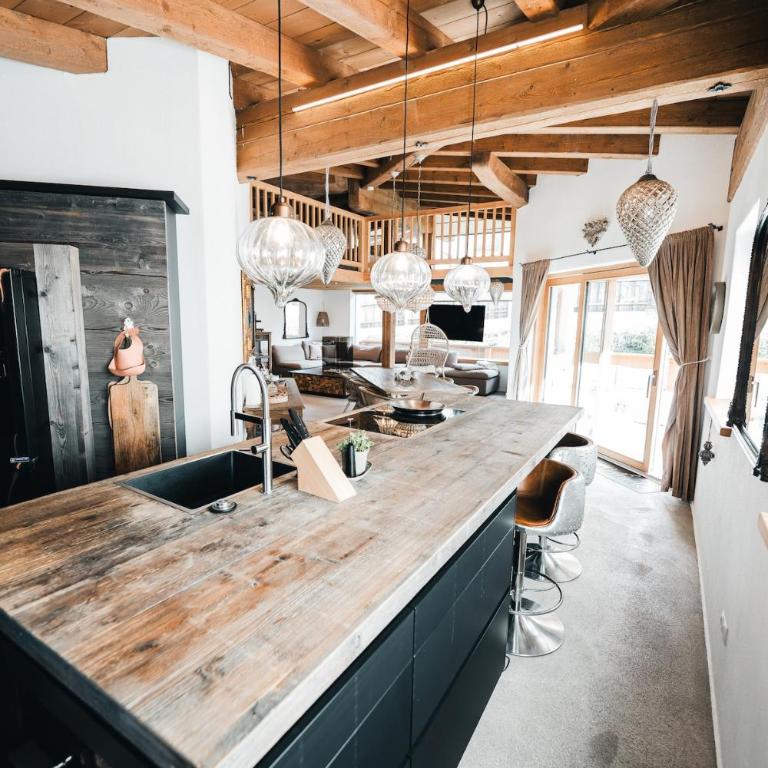 K Style Chalet Alpine Loft with Private Sauna - Apartment mit 3 Schlafzimmern und Bergblick - 22
