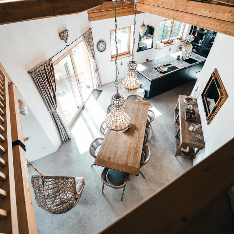 K Style Chalet Alpine Loft with Private Sauna - Apartment mit 3 Schlafzimmern und Bergblick - 71