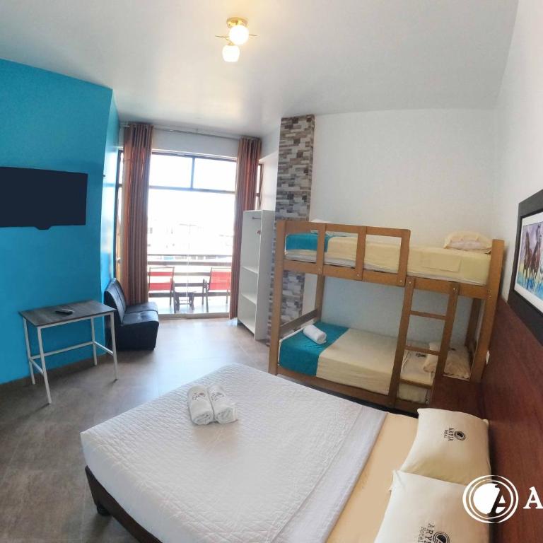 Aryia Máncora - Habitación Familiar con balcón - 3