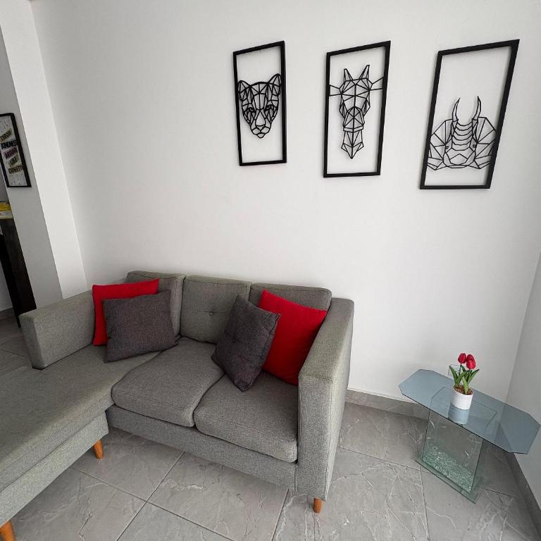 alojamientos la martina - Two-Bedroom Deluxe Apartment with Balcony - 11
