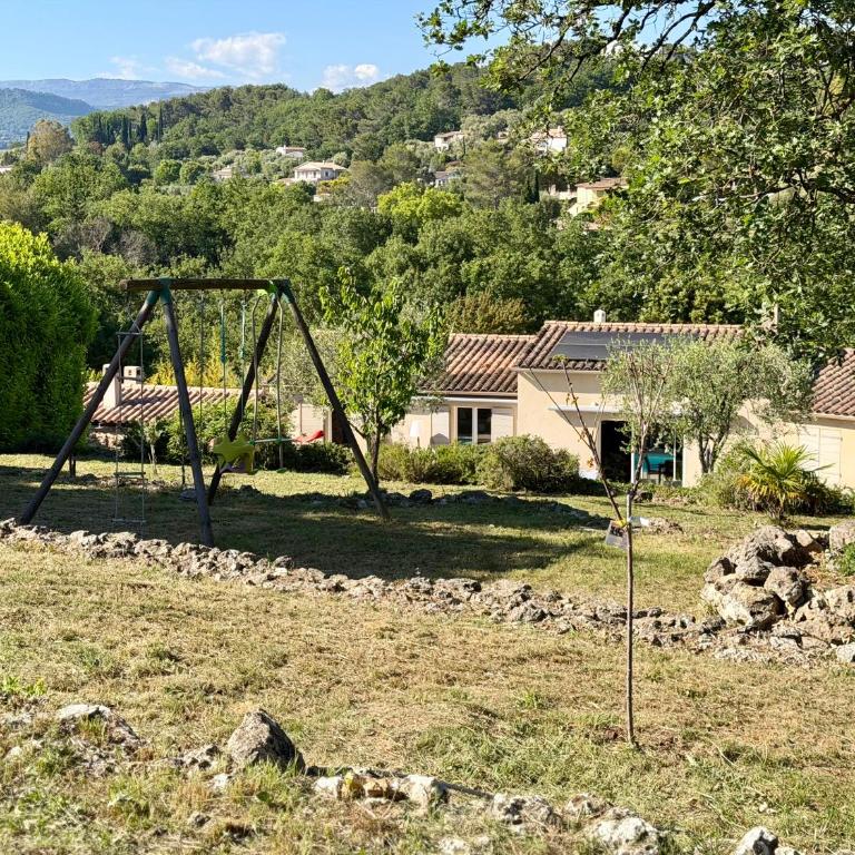 Jolie villa 3ch climatisée à proximité du village de Valbonne mecalineloc - Villa de 3 dormitorios - 18