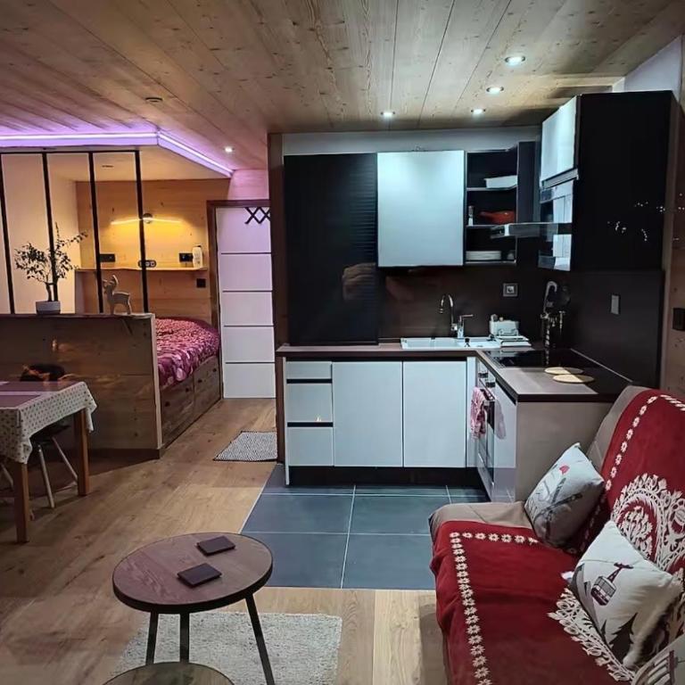 RÉNOVÉ CENTRE-VILLAGE LUMINEUX BALCON VUE Montagne - Appartamento con 1 Camera da Letto - 9