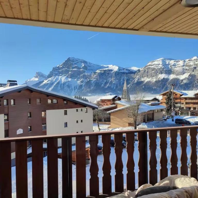 RÉNOVÉ CENTRE-VILLAGE LUMINEUX BALCON VUE Montagne - Appartamento con 1 Camera da Letto - 13
