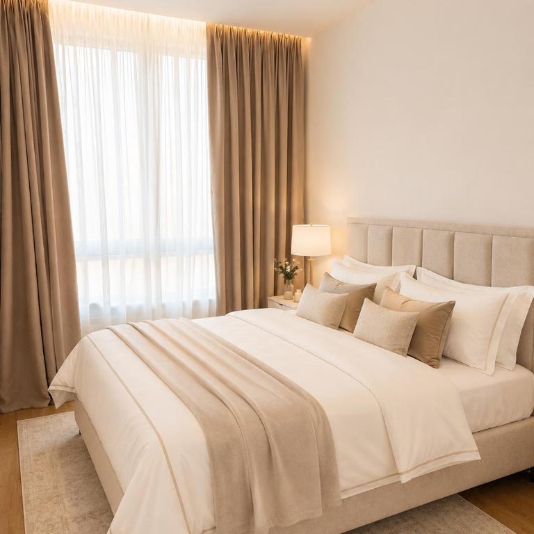 Beograd na vodi-Belgrade Waterfront - Deluxe Two-Bedroom Apartment with Garden View - 15