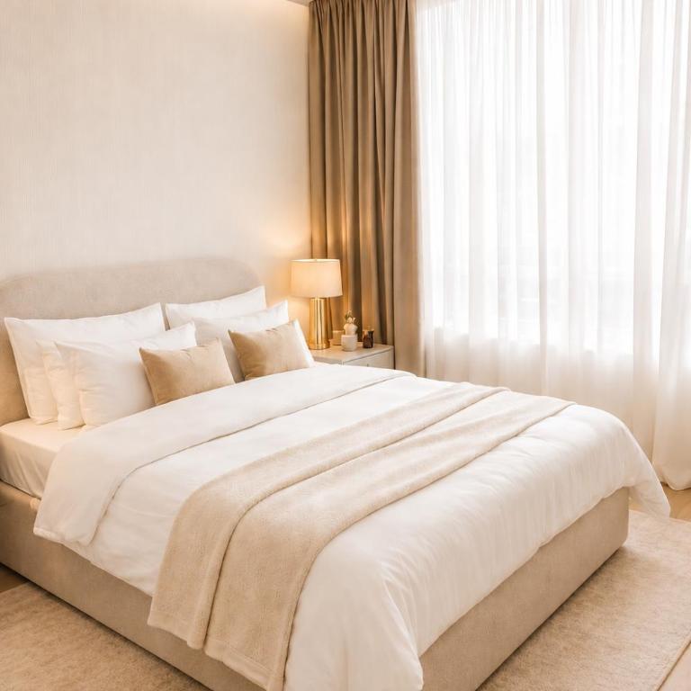 Beograd na vodi-Belgrade Waterfront - Deluxe Two-Bedroom Apartment with Garden View - 5