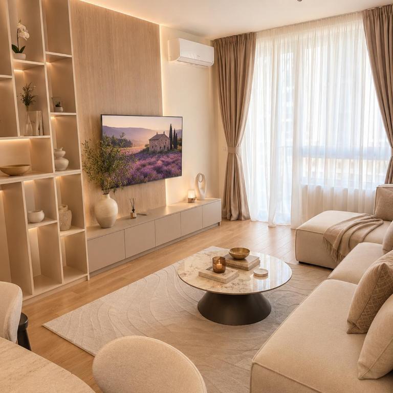 Beograd na vodi-Belgrade Waterfront - Deluxe Two-Bedroom Apartment with Garden View - 4
