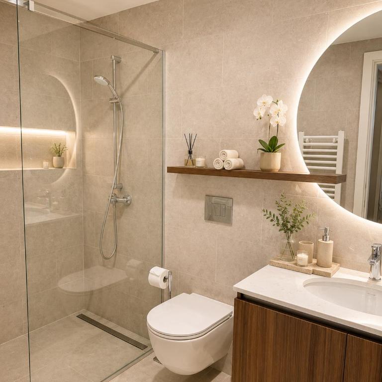 Beograd na vodi-Belgrade Waterfront - Deluxe Two-Bedroom Apartment with Garden View - 8