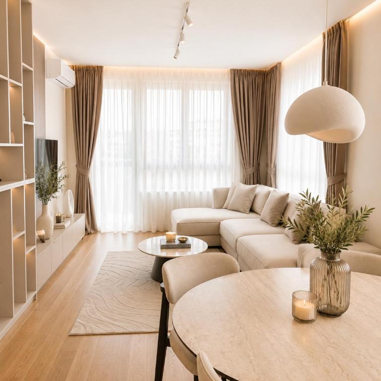 Beograd na vodi-Belgrade Waterfront - Deluxe Two-Bedroom Apartment with Garden View - 7