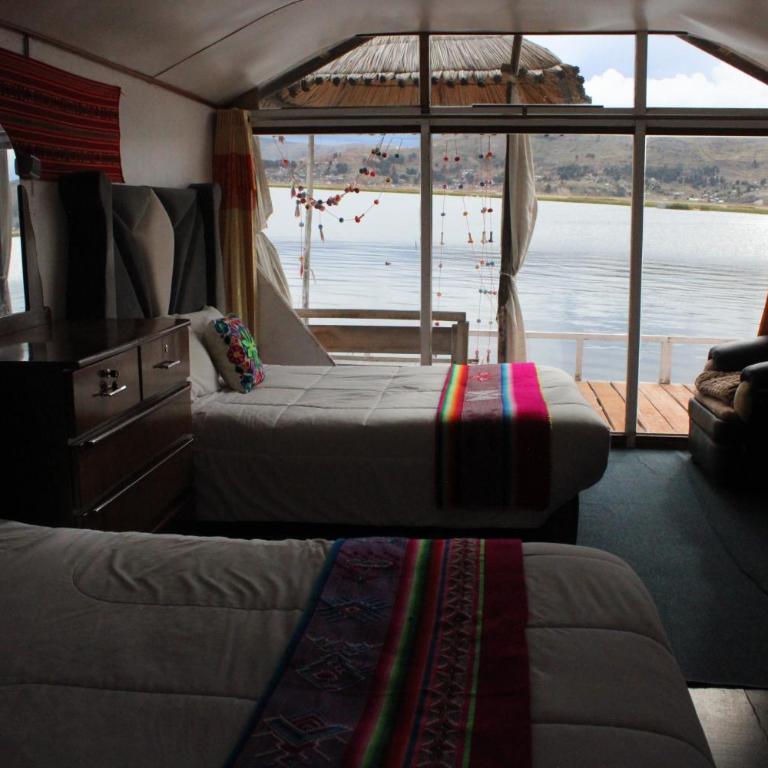 Uros Titicaca Aru Lodge - Habitación Doble con baño privado - 2 camas - 3
