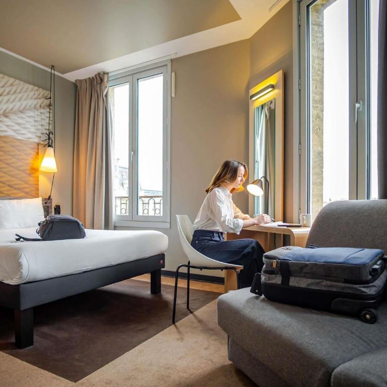 ibis Bordeaux Centre Gare Saint Jean Euratlantique - Chambre Double Supérieure avec 1 Lit Double et 1 Canapé-Lit Double - 6