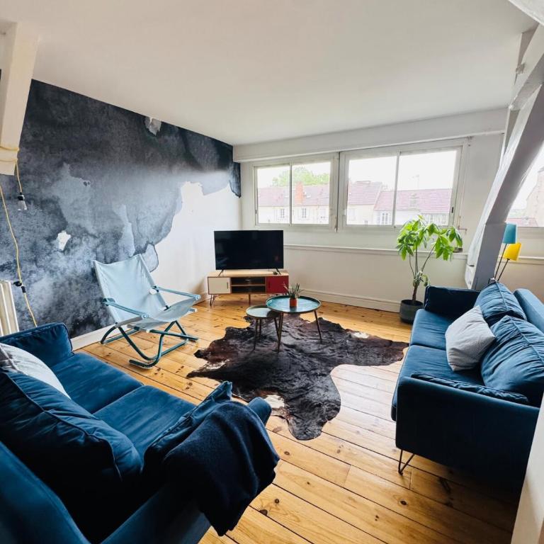 T4 centre ville de Pau, wifi, calme et confortable - Appartement 3 Chambres - 11