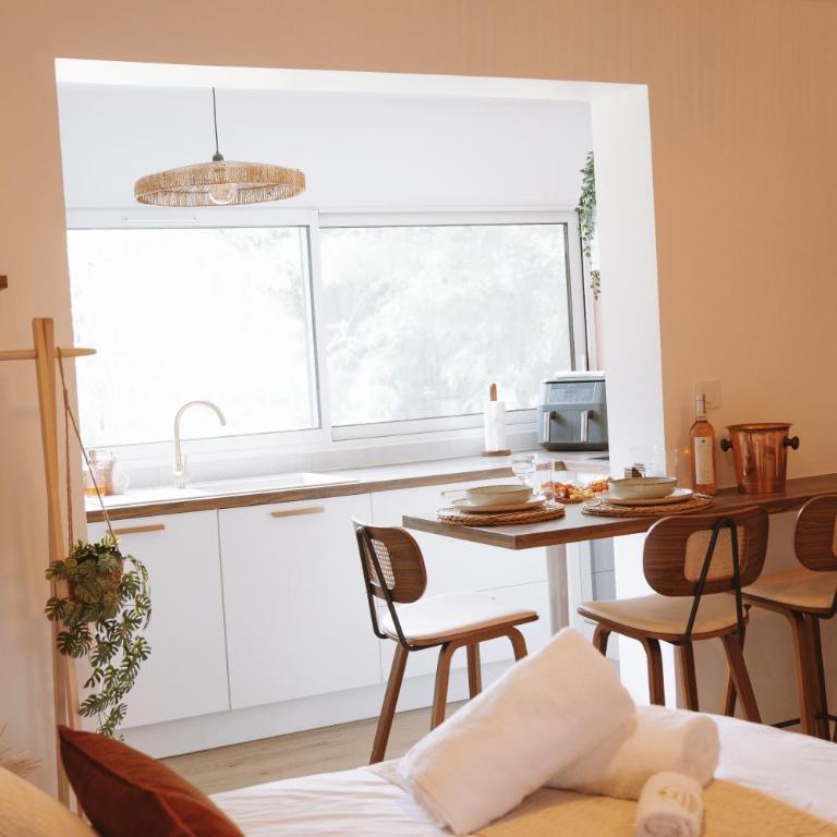 Appartement Suite Ananda, Spa Balnéo, vue lac, parking gratuit, cuisine tout équipée, wifi, refait à neuf tout confort, idéal pour une escapade détente - Apartamento de 1 dormitorio - 18