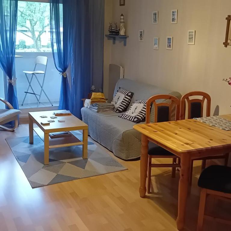 Appt 4 personnes en résidence,Wifi, Parking. - Appartement 1 Chambre - 1